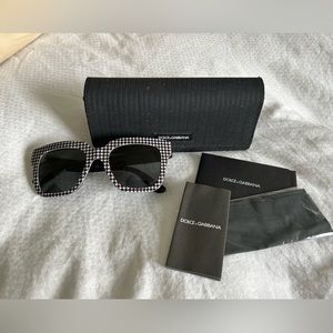 New with tags Dolce & Gabbana sunglasses. All papers included.